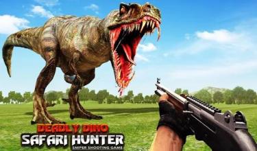 Deadly Dino Safari Hunter Sniper Shooting Game截图5