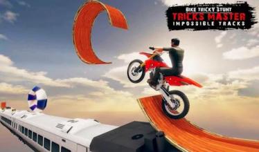 Bike Tricky stunt Tricks Master Impossible Tracks截图2