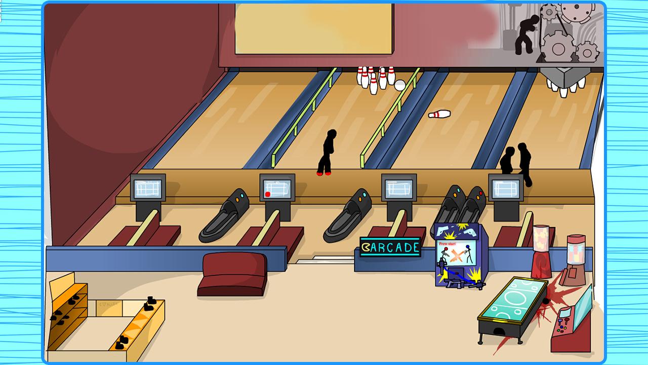 Click Death - Stickman Bowling截图3