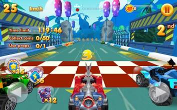 Lonney Tunes Racing Kart 3D截图4