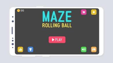 Maze Rolling Ball截图5