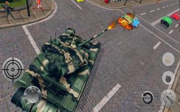 War Tank Machines Strike-City Fighting Battle截图3