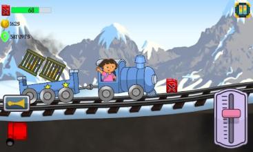 Little Dora Kids Train Adventures - dora game free截图3