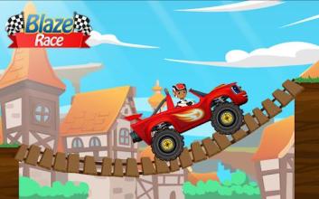 Blaze And Monster trucks Rope Hill Racing截图3