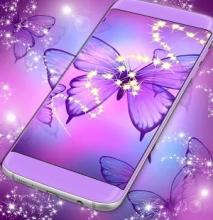 Purple Butterfly Puzzle Game截图4