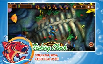 Fishing Clash Simulator Hook Catch Fish Sport截图2