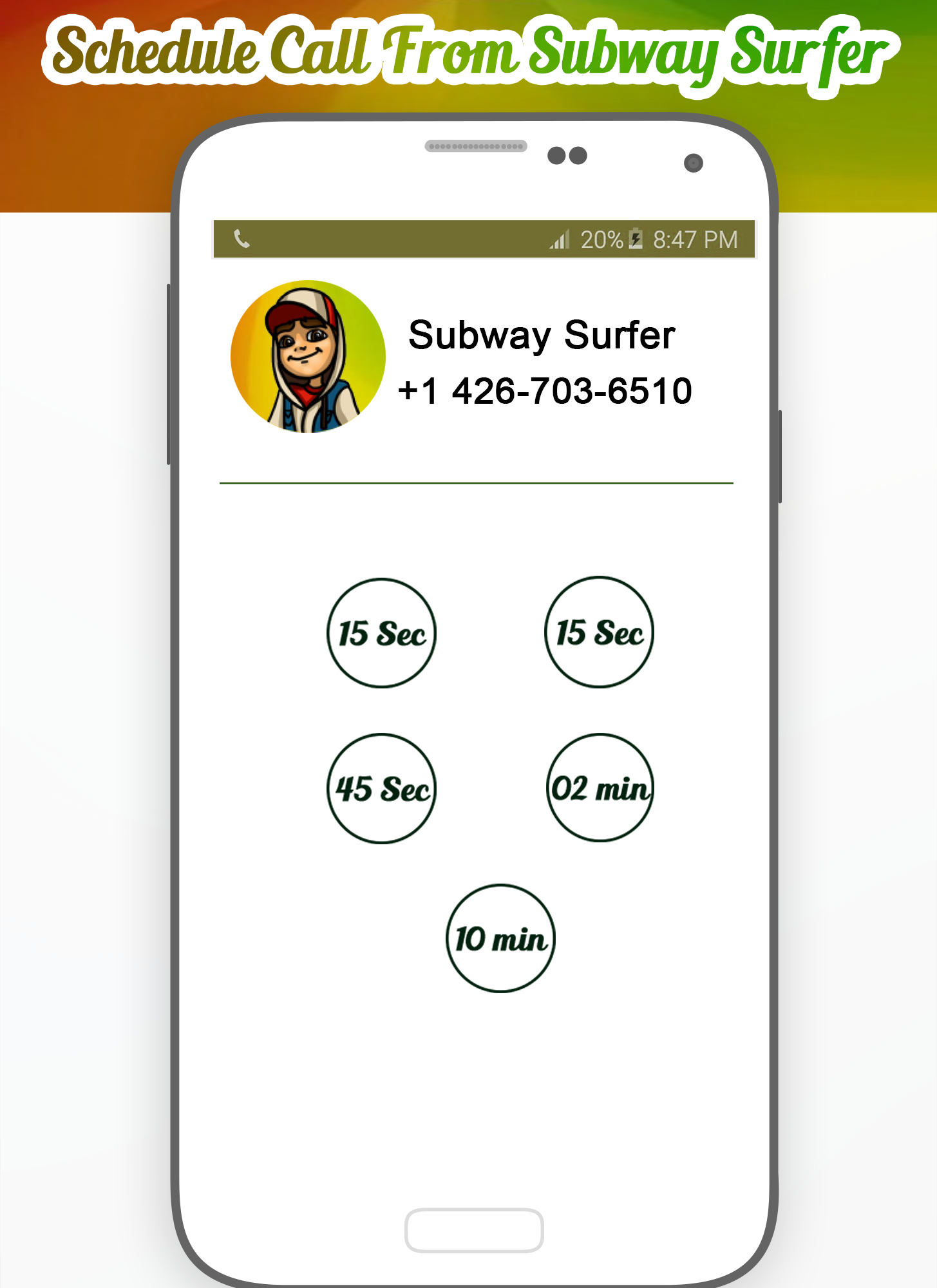 Call From Subway Surfer截图4