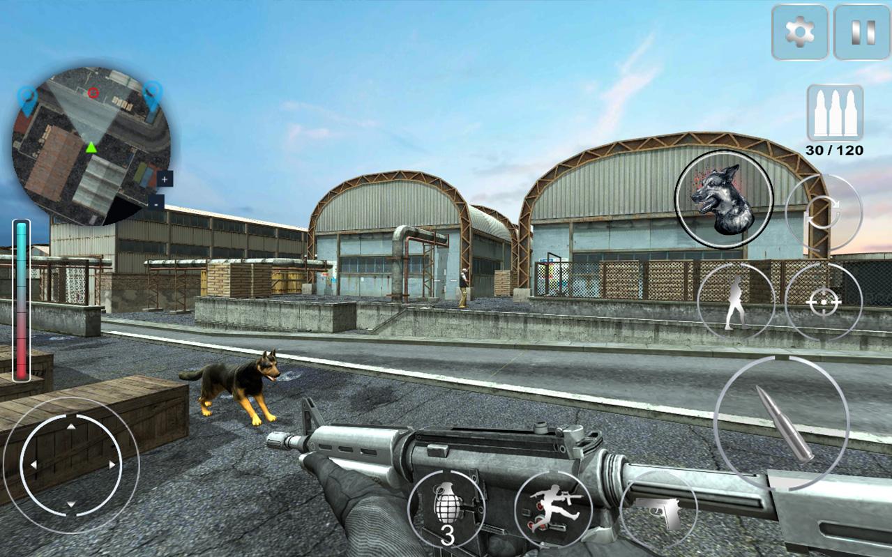 Lara Croft FPS Secret Agent : Shooter Action Game截图3