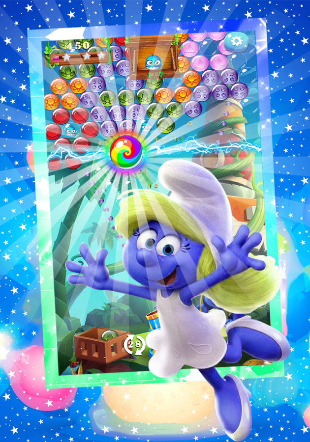 Smurf Pop * Village Pop Bubbles *截图2