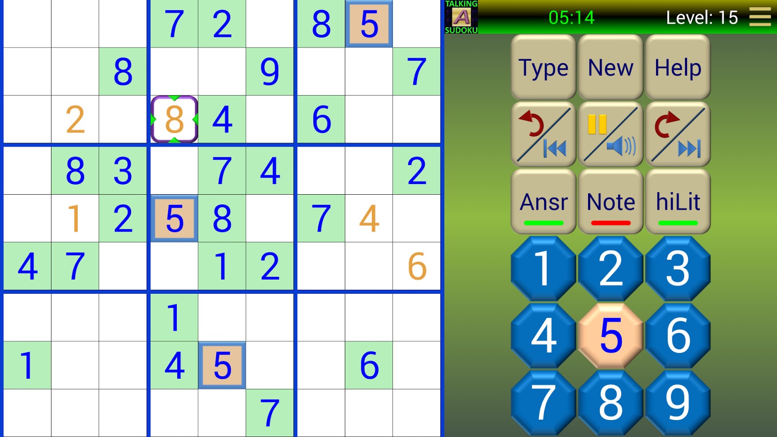 Sudoku free HD by Acropa截图4