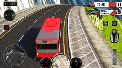 Canada Tourist City Coach Bus Driving Simulator 18截图3