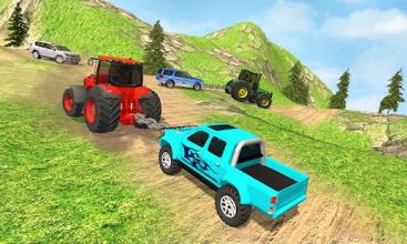 Tractor Towing Car Simulator Games截图5