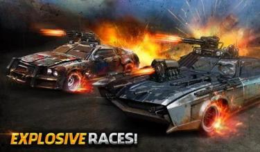 Death Racing Car Traffic Shooting Race截图3