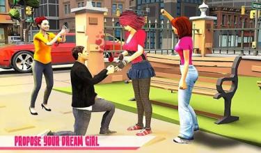 Virtual Girlfriend Long Drive: Romantic Journey截图1