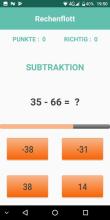 Mathespiel Lernspiel Mathe Training - Rechenflott截图2