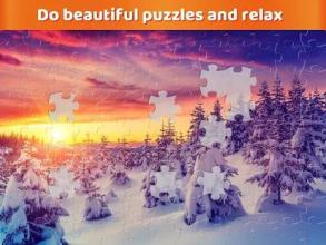 Nature Jigsaw Puzzles - Brain puzzle games截图3