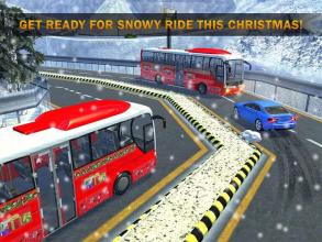 Uphill Bus Drive : Christmas Bus Simulator截图5