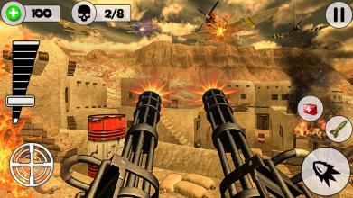 Desert Storm Gunship Gunner Battlefield: fps games截图5