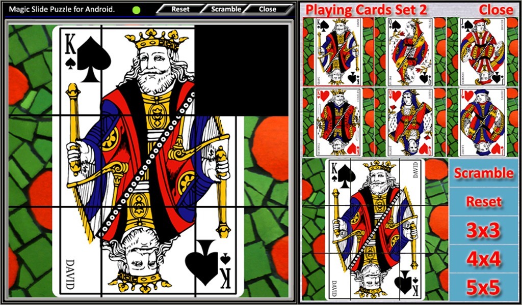 Magic Slide Puzzle P. Cards 2截图2