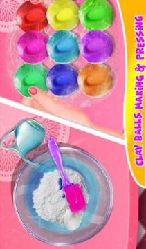 DIY Balloon Slime Smoothies & Clay Ball Slime Game截图