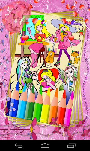 Coloring For Kids - Princess截图1