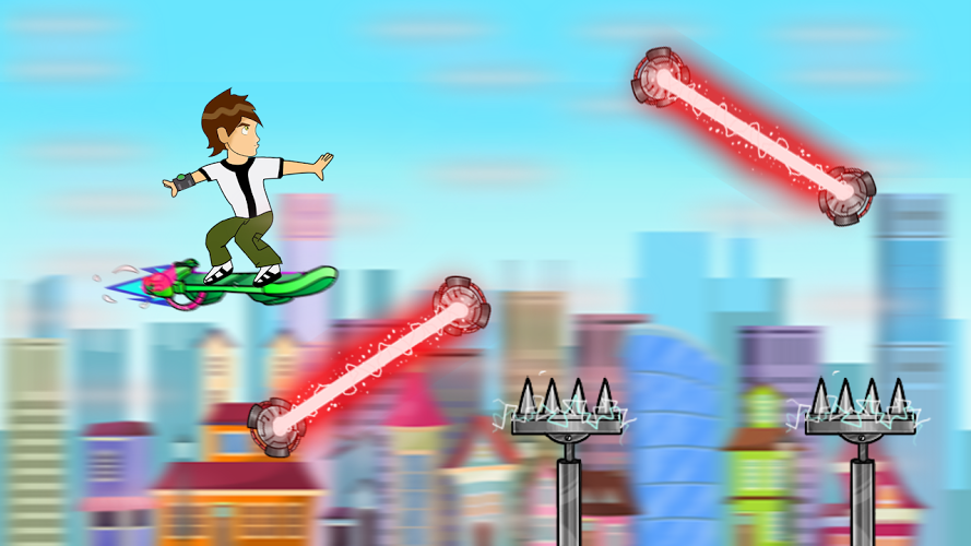 Ben Hoverboard aventuras截图1