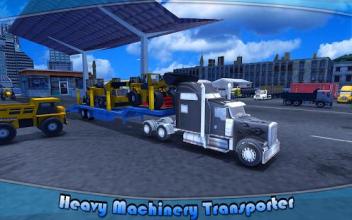 Heavy Machinery Transporter Truck Simulator截图4