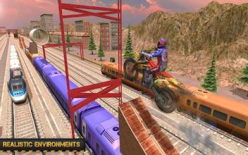 Stunts Bike Drive Train Simulator 18 - Tricky Bike截图3