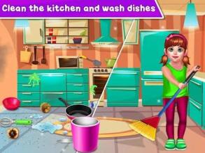 Baby Girl Cleaning Home - Keep Your House Clean截图3