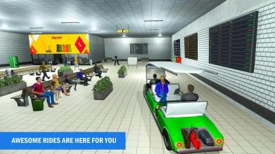 City Airport Taxi Car Driving Simulator Game截图1