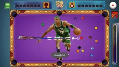 Billiards Boston Celtics Theme截图2