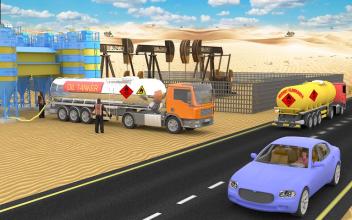 Liquid Oil Tanker Transport Cargo Drive Game截图4