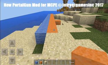 New PortalGun Mod for MCPE截图3