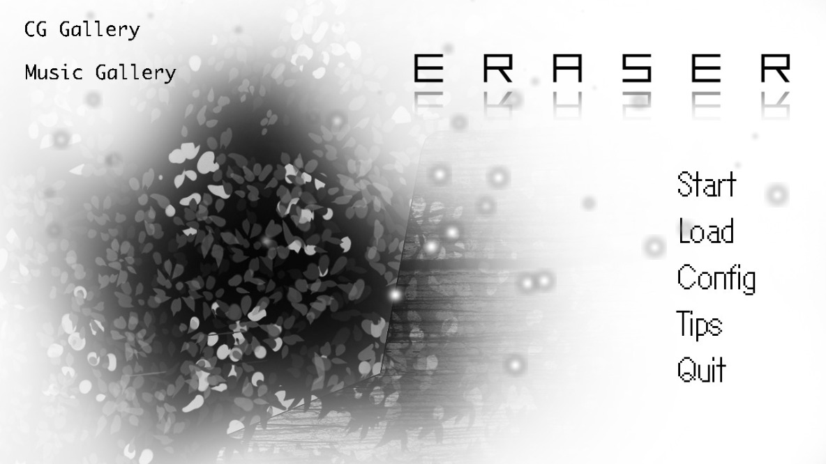 ERASER : Visual novel截图1