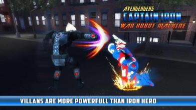 Grand Flying Captain Flying Iron Robot Game截图4