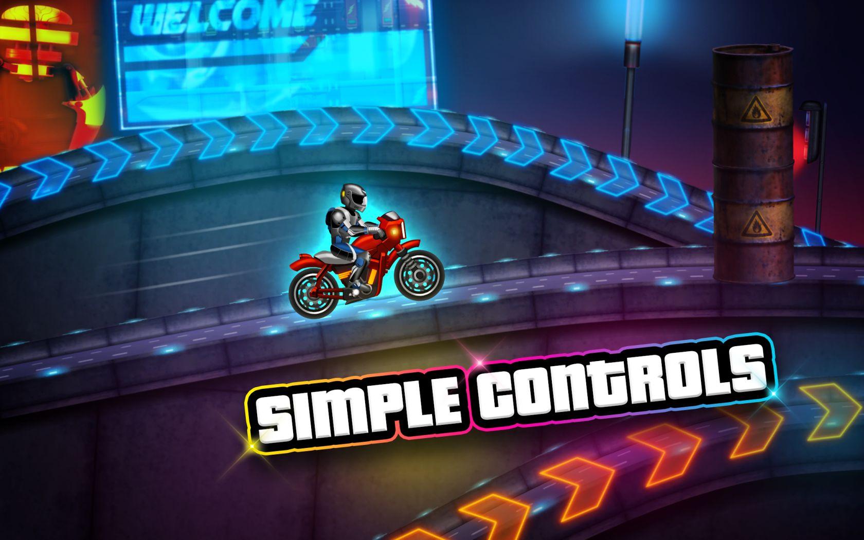 Bike Race: Speed Racer Of Night City截图2