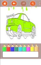 Japanese Cars Coloring Book For Kids截图2