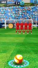 3D Freekick - The 3D Flick Football Game截图2