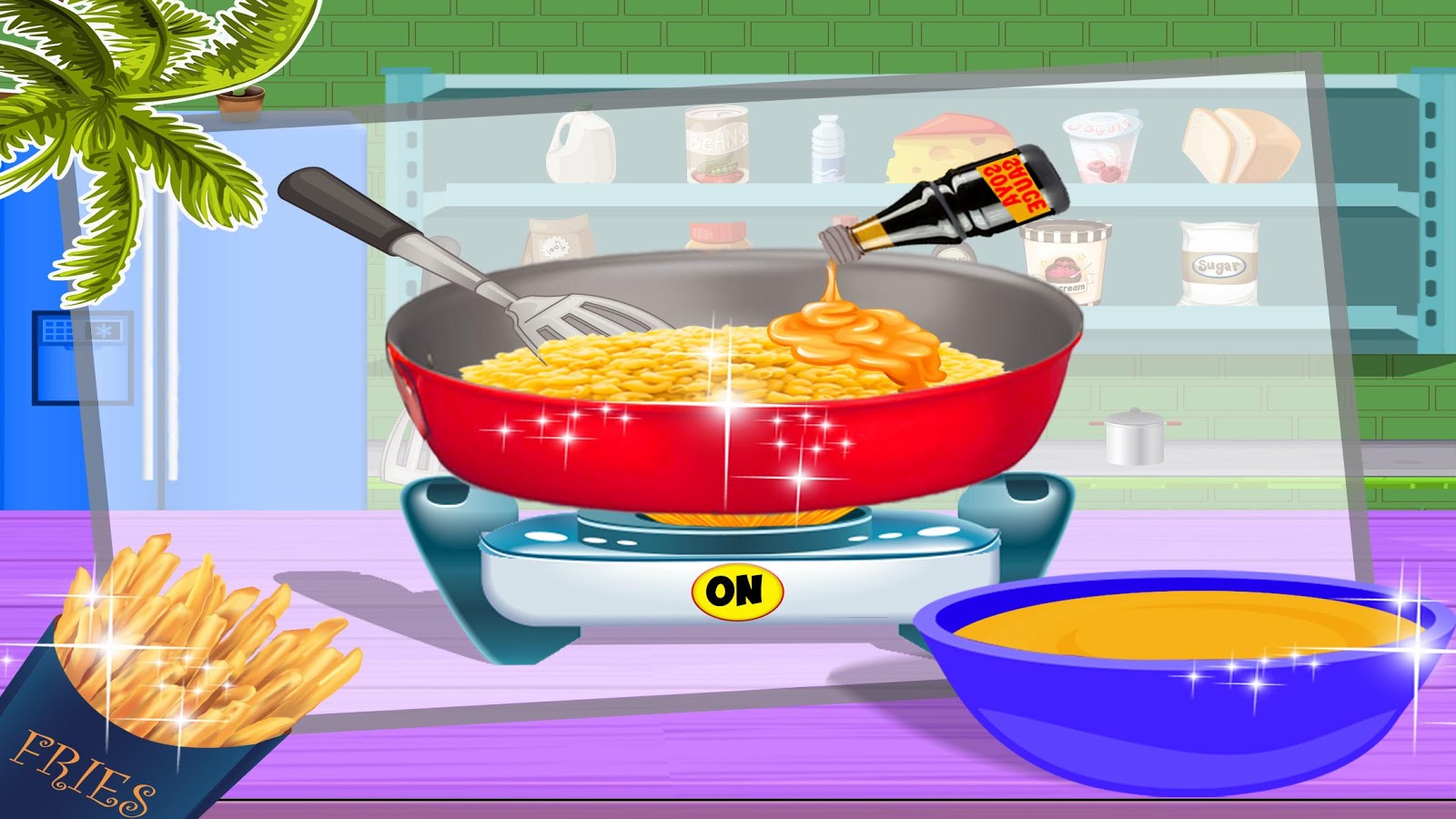 Mac and Cheese Pasta Cooking games截图1