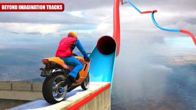 Impossible Moto Bike Stunt Racing Tracks截图4