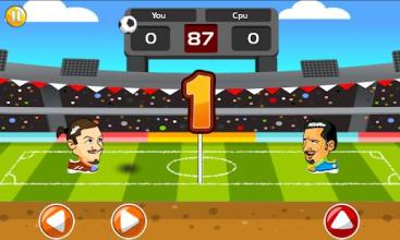 Head Volley Game - Head Soccer Volleyball Game截图3