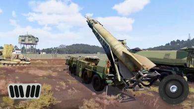 Army Missile Launcher 3D Truck : Army Truck Games截图2