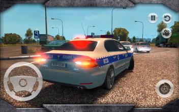 Police Car : Offroad Crime Chase Driving Simulator截图1