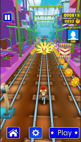 Subway Surf Running Track截图3