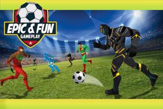 Superhero Soccer Challenging Game截图1