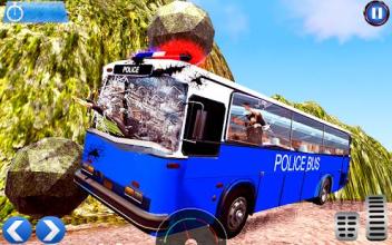 Off road Police Bus Drive Simulator截图2