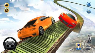 Crazy Mission Impossible Car Stunt Driving Game截图1