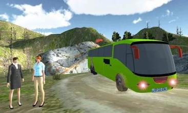 Offroad Tourist Bus Driving 3D截图3