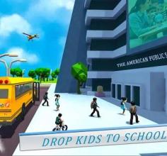 School Bus Driving Game Simulator 2018截图3