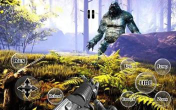 Big Foot Monster Hunt Ogre Sasquatch Wars 3D Games截图2